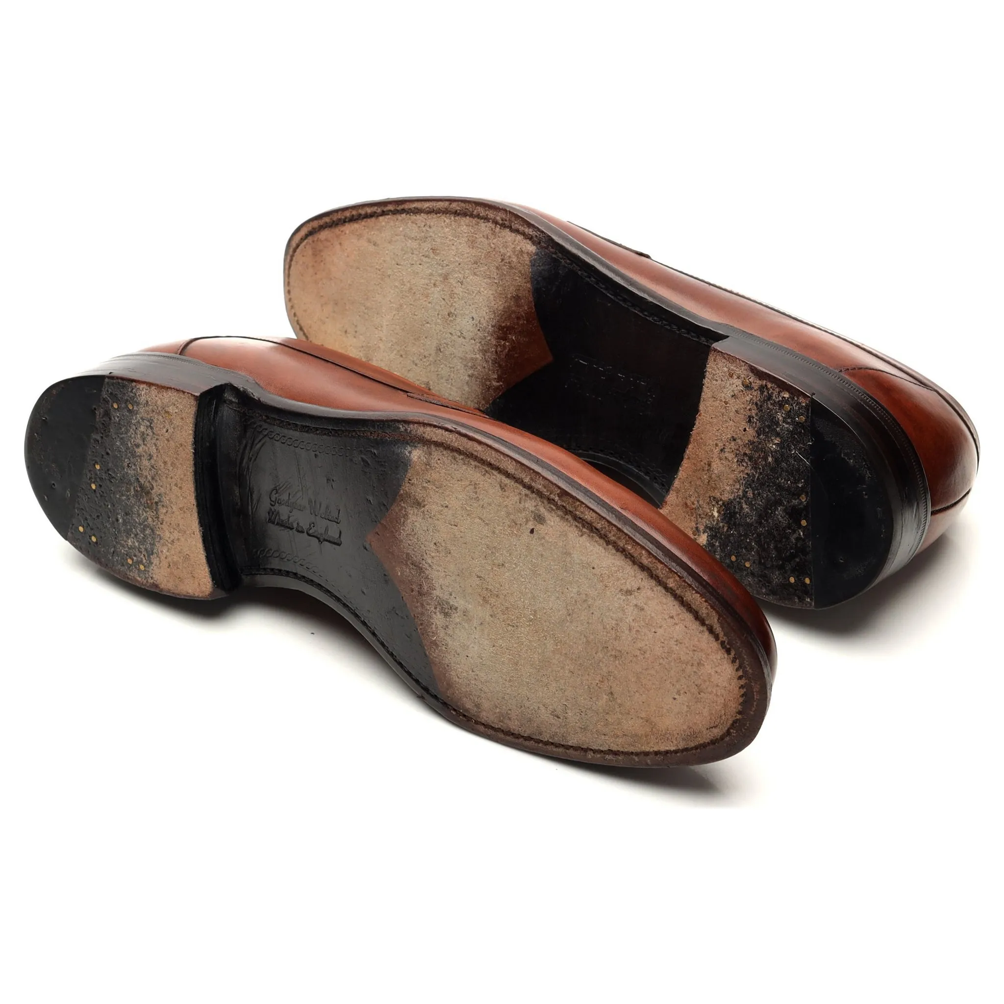 1880 'Hornbeam' Brown Leather Loafer UK 6.5 F