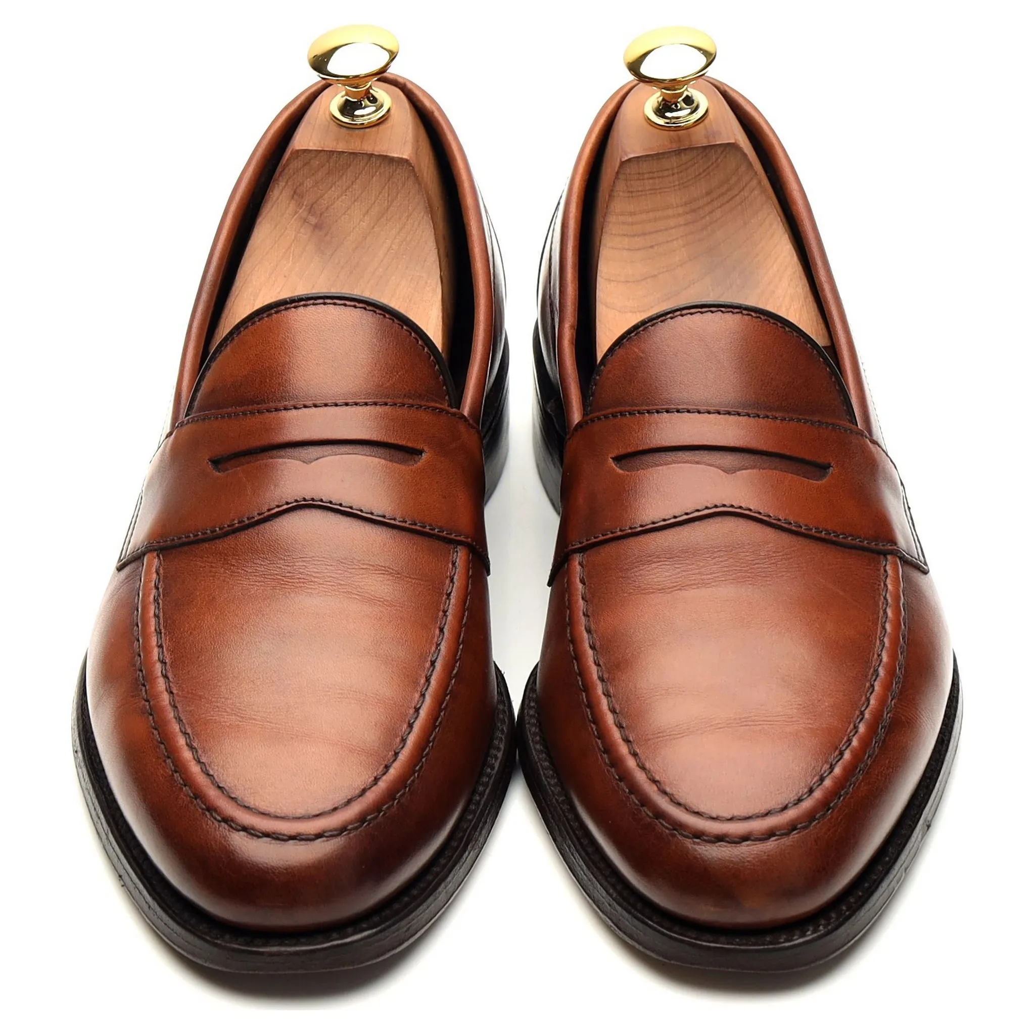 1880 'Hornbeam' Brown Leather Loafer UK 6.5 F