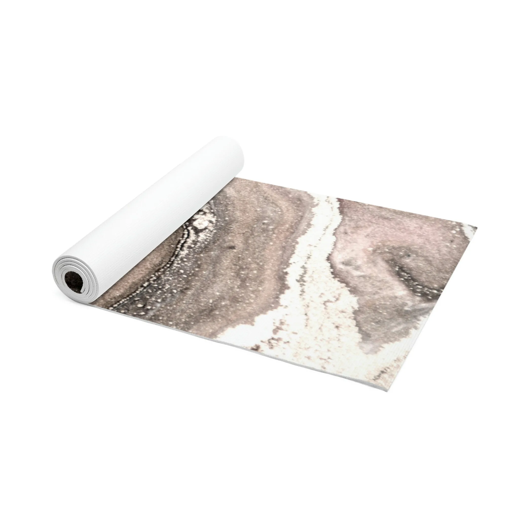 Ella - Marble Print Foam Work-Out Mat