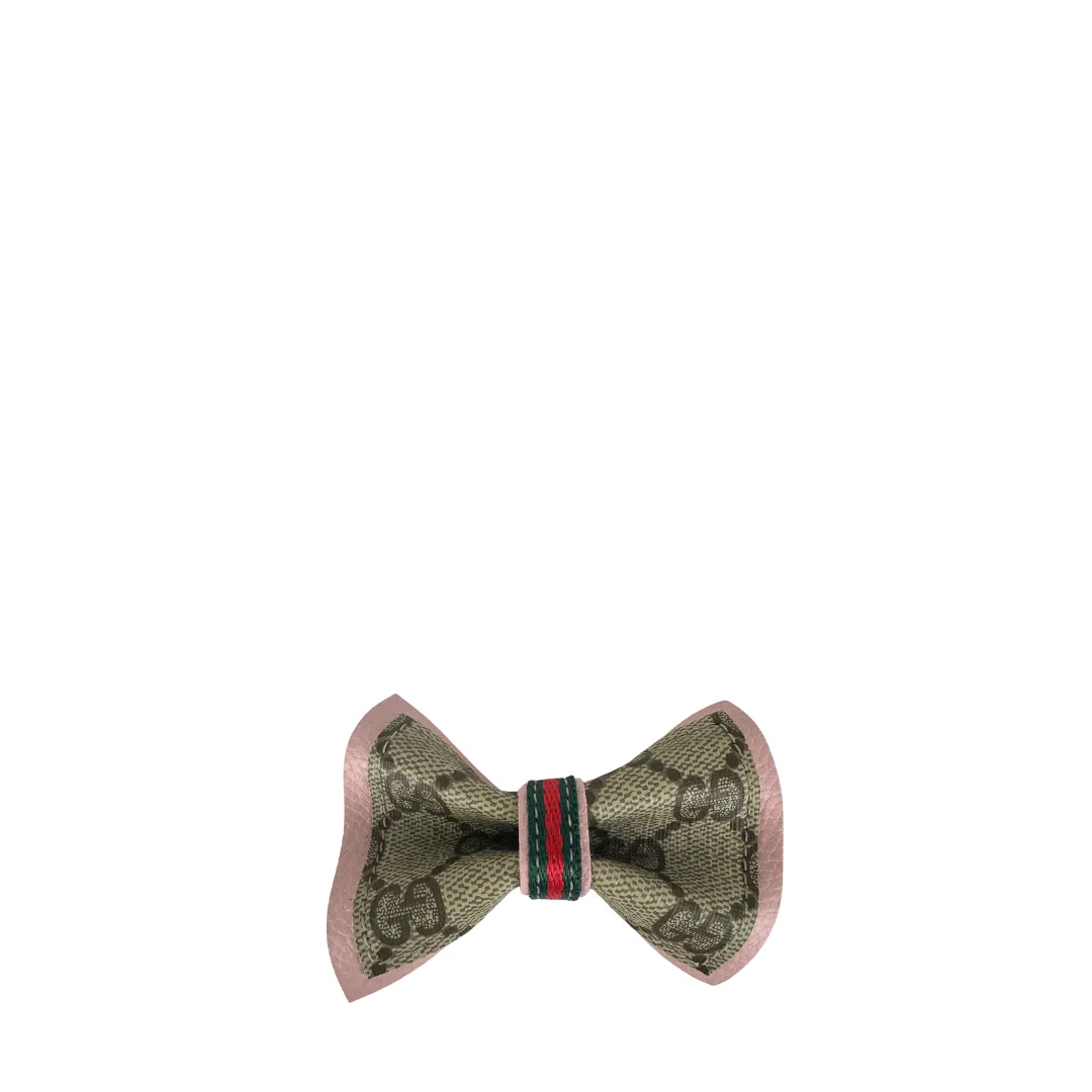 Gucci Luxury Repurposed Dog Collar Bows