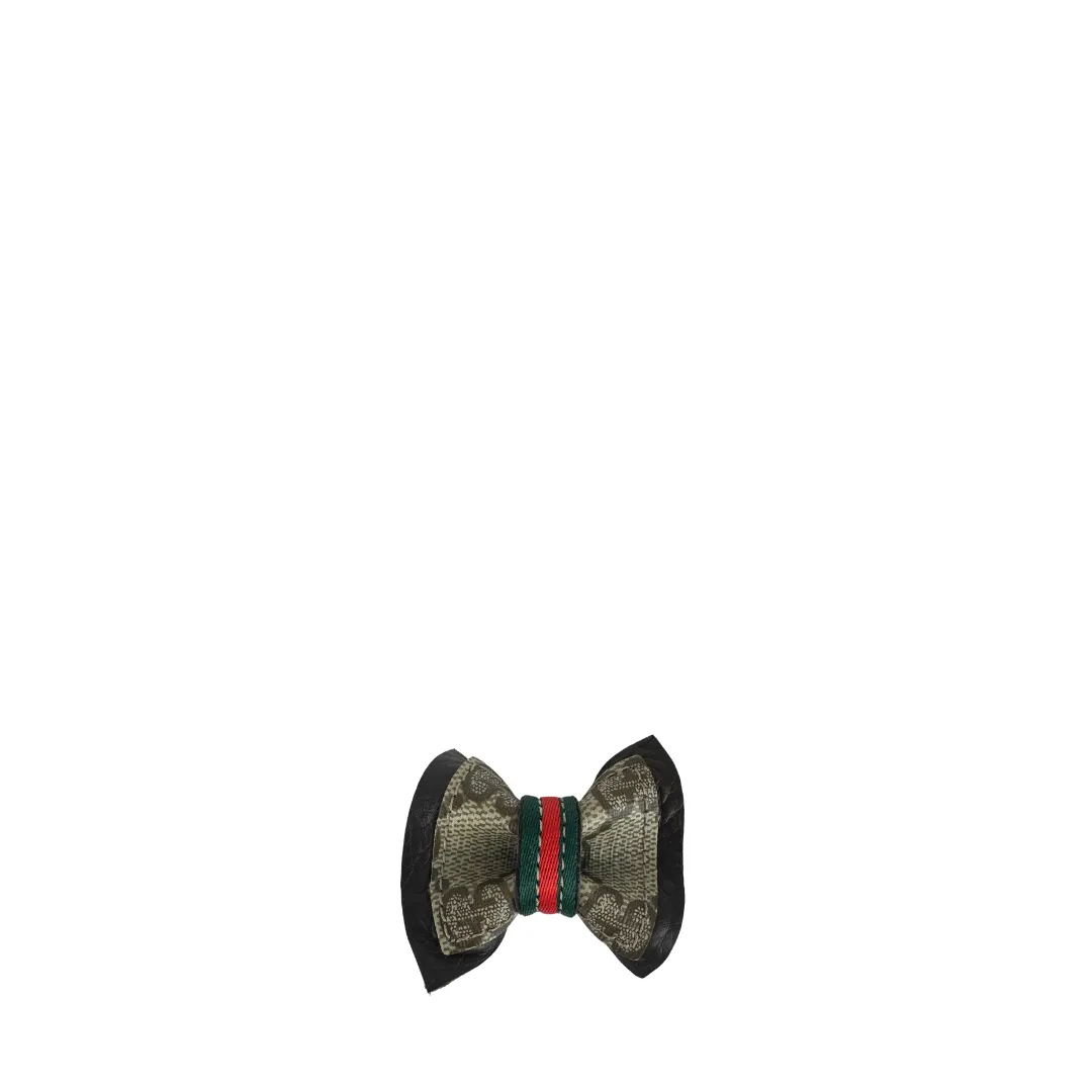 Gucci Luxury Repurposed Dog Collar Bows