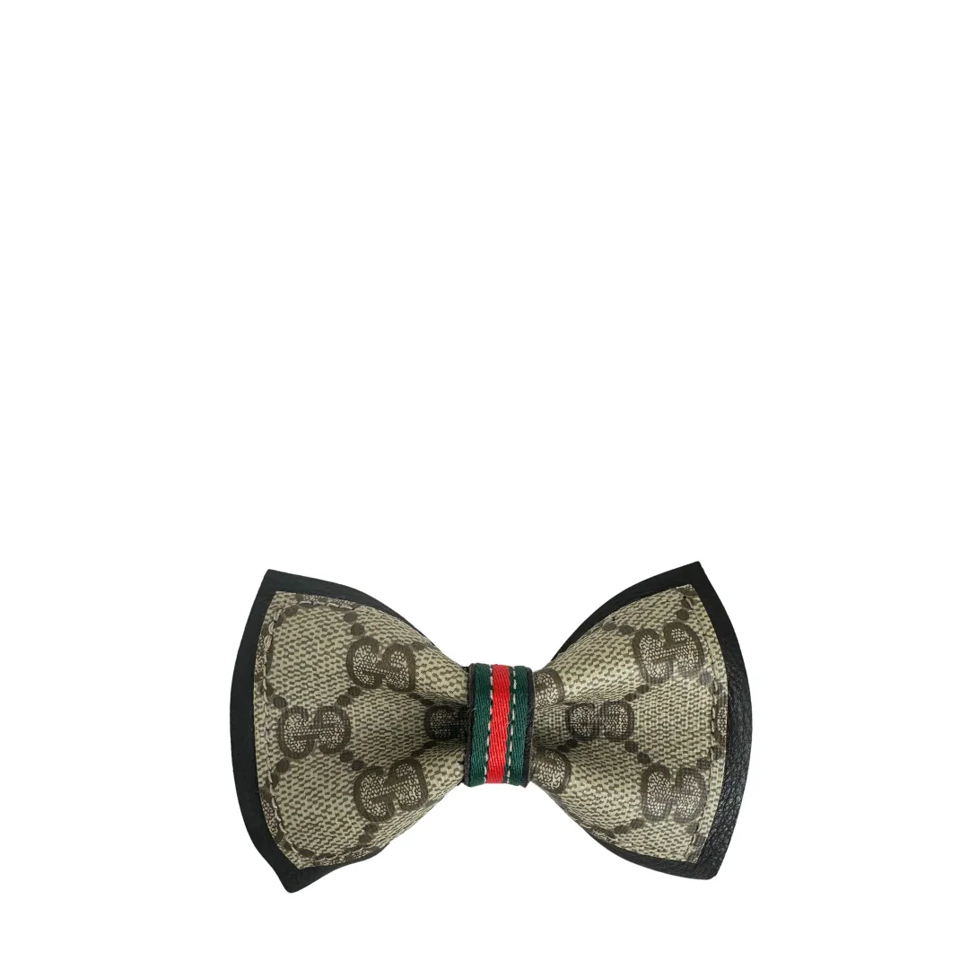 Gucci Luxury Repurposed Dog Collar Bows