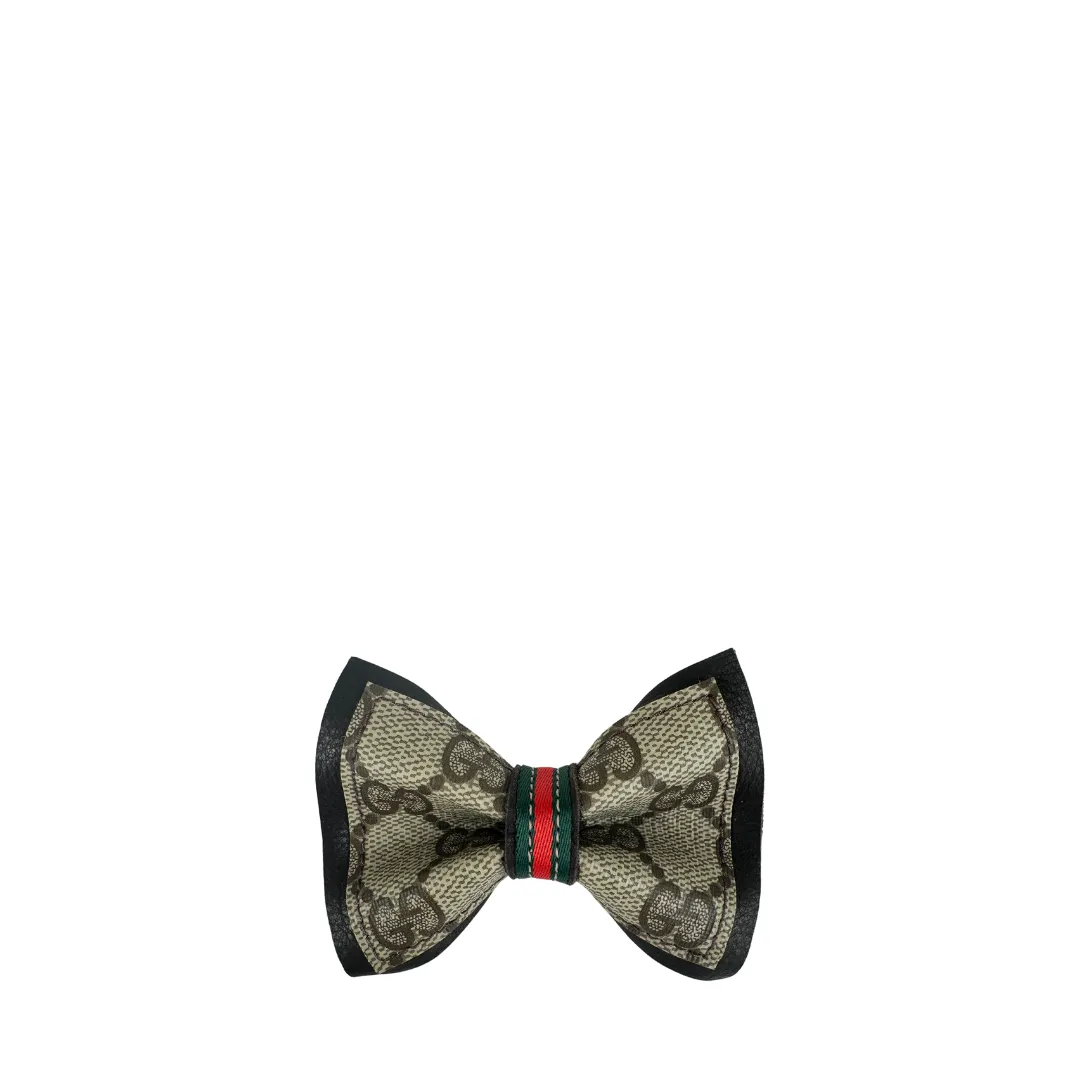 Gucci Luxury Repurposed Dog Collar Bows