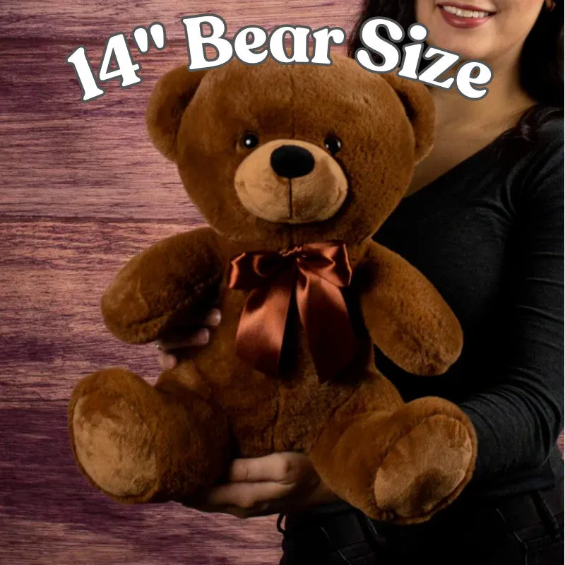 Kick Cancer's Ass Teddy Bear with Message Card - PERSONALIZED - PRICE INCLUDES FREE SHIPPING
