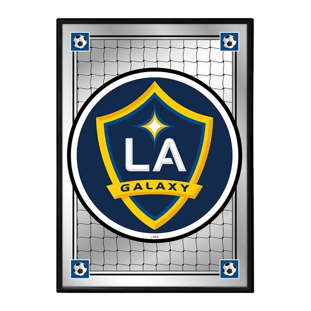 LA Galaxy: Team Spirit - Framed Mirrored Wall Sign
