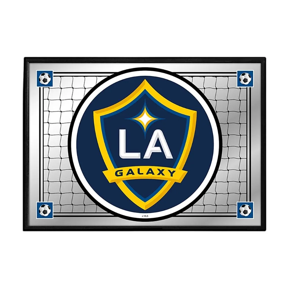 LA Galaxy: Team Spirit - Framed Mirrored Wall Sign