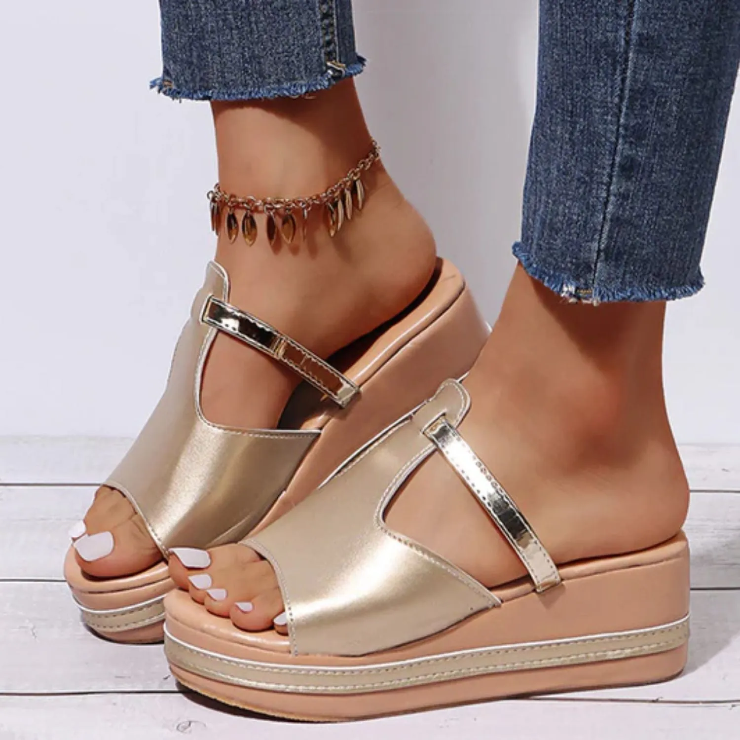 Liliana® | Fashionable, Orthopedic Sandals With High Soles