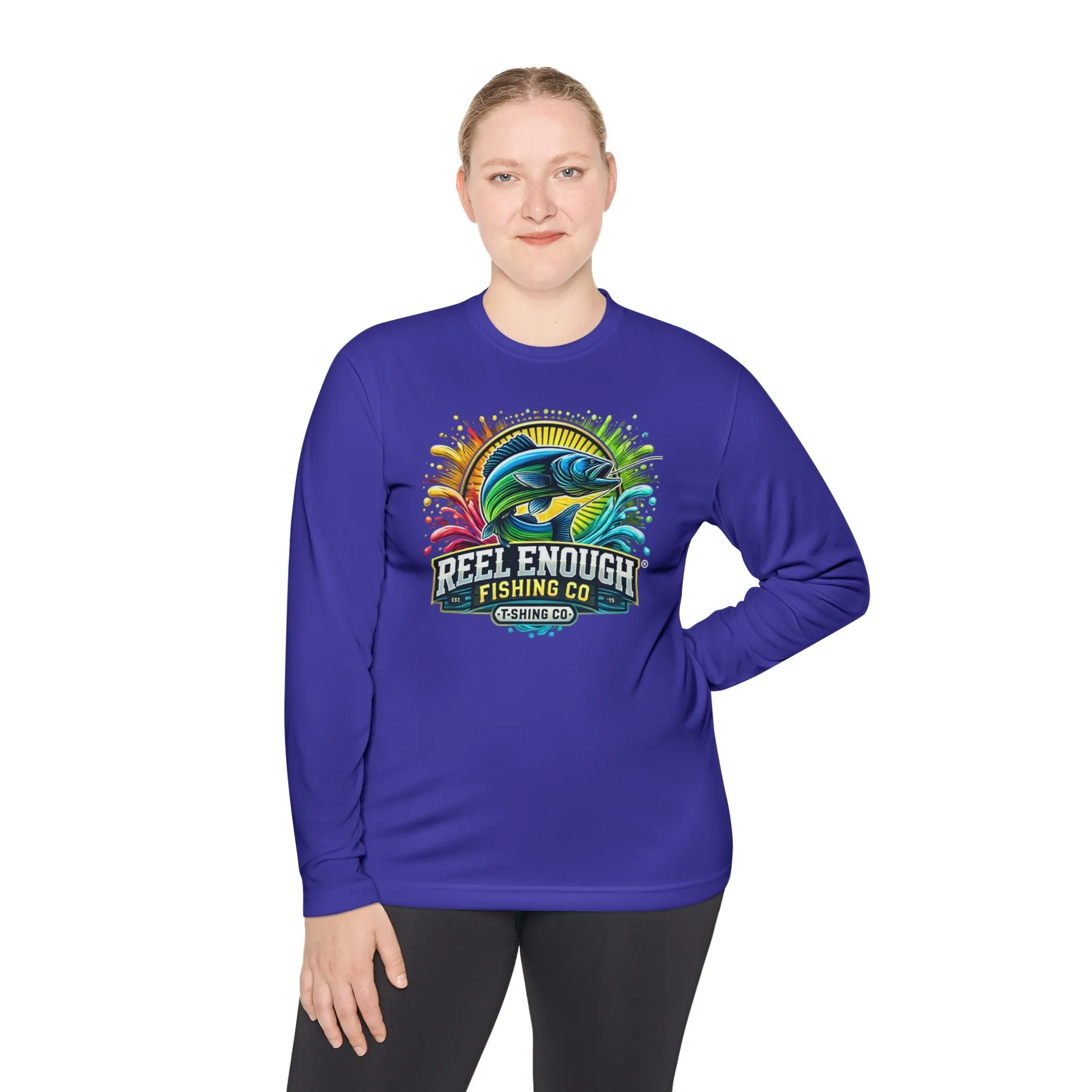 REEL ENOUGH - Unisex Lightweight Long Sleeve Tee