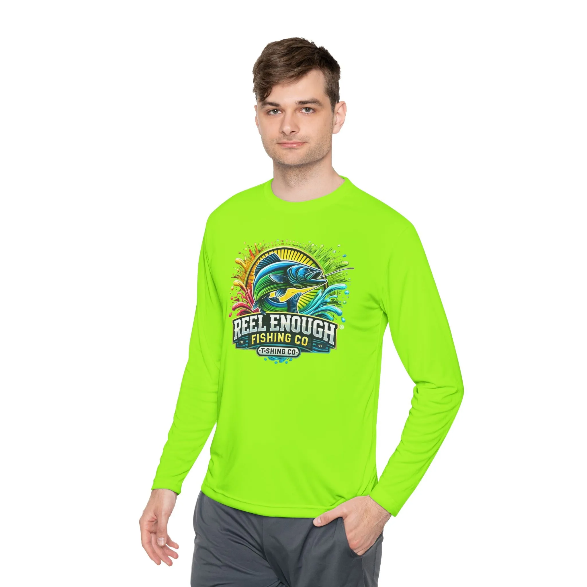 REEL ENOUGH - Unisex Lightweight Long Sleeve Tee