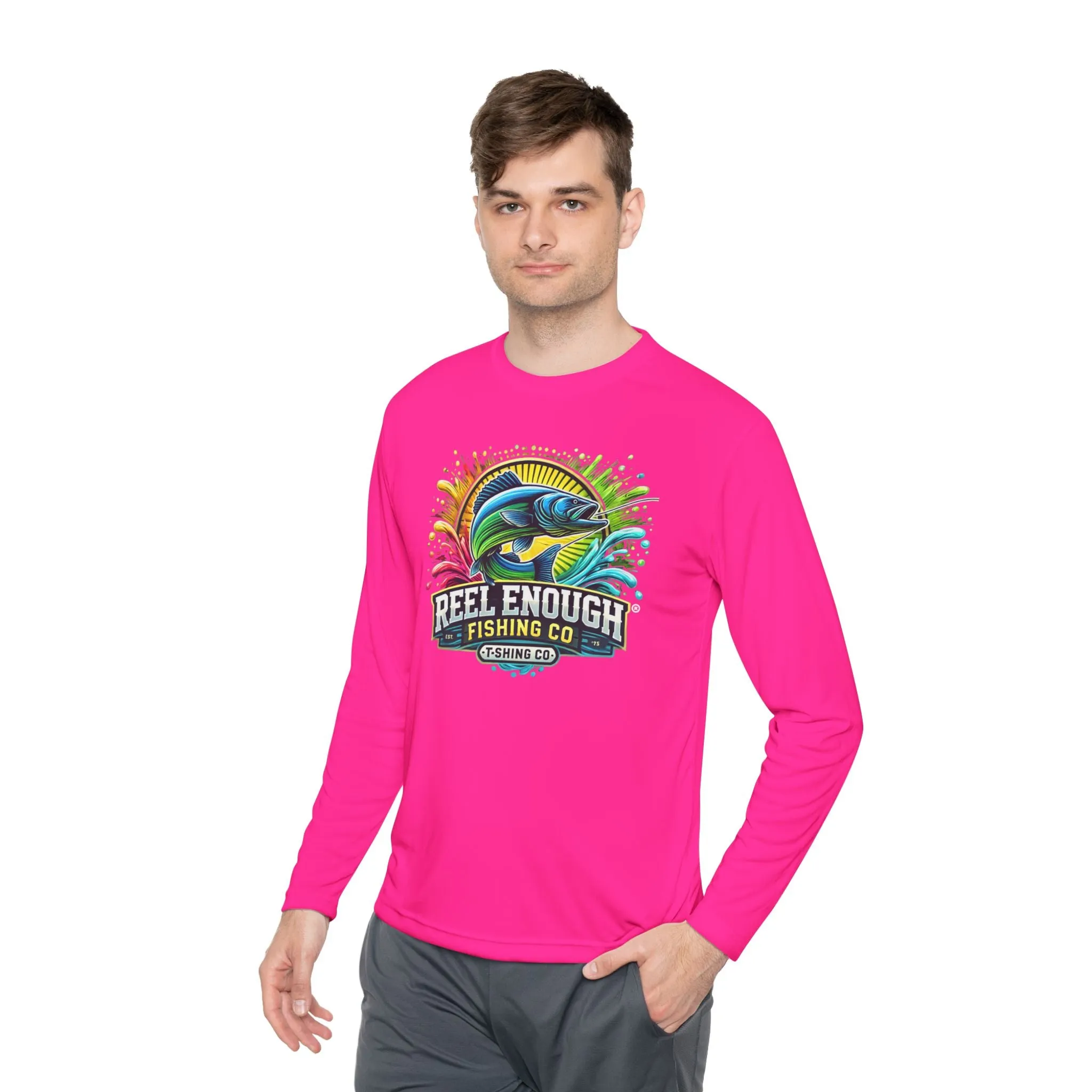REEL ENOUGH - Unisex Lightweight Long Sleeve Tee