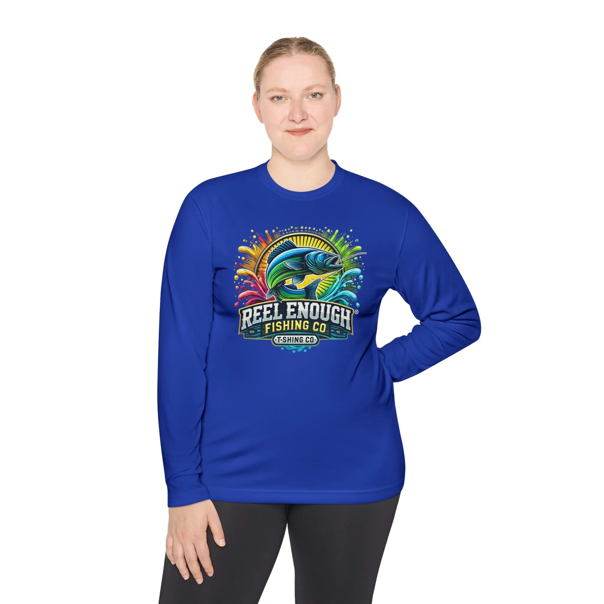 REEL ENOUGH - Unisex Lightweight Long Sleeve Tee