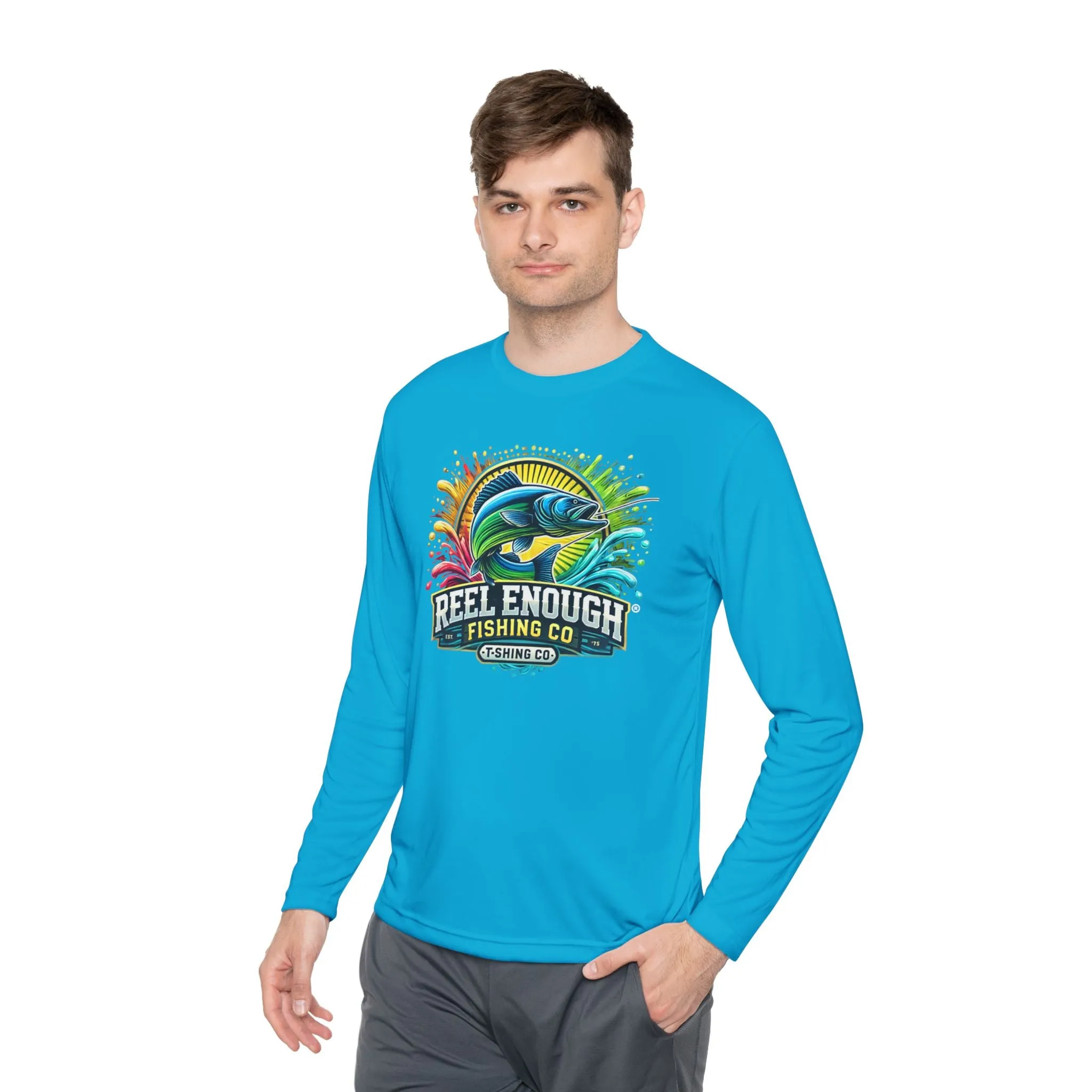 REEL ENOUGH - Unisex Lightweight Long Sleeve Tee