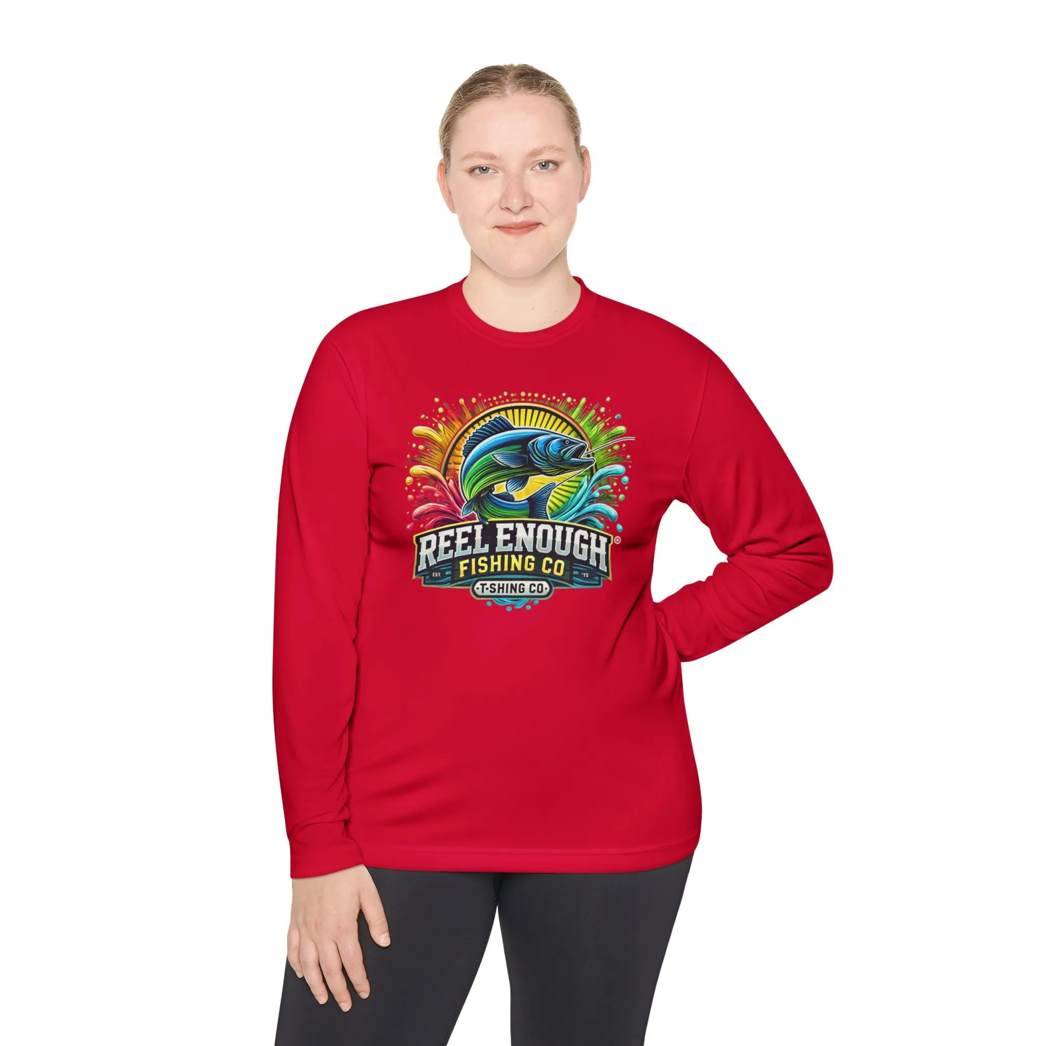 REEL ENOUGH - Unisex Lightweight Long Sleeve Tee