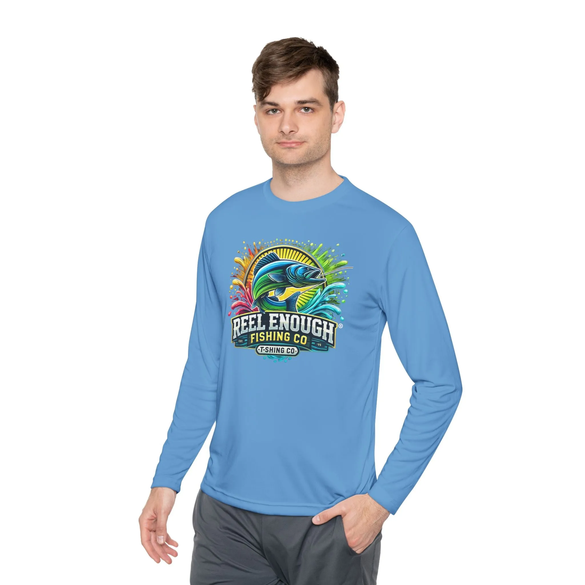 REEL ENOUGH - Unisex Lightweight Long Sleeve Tee