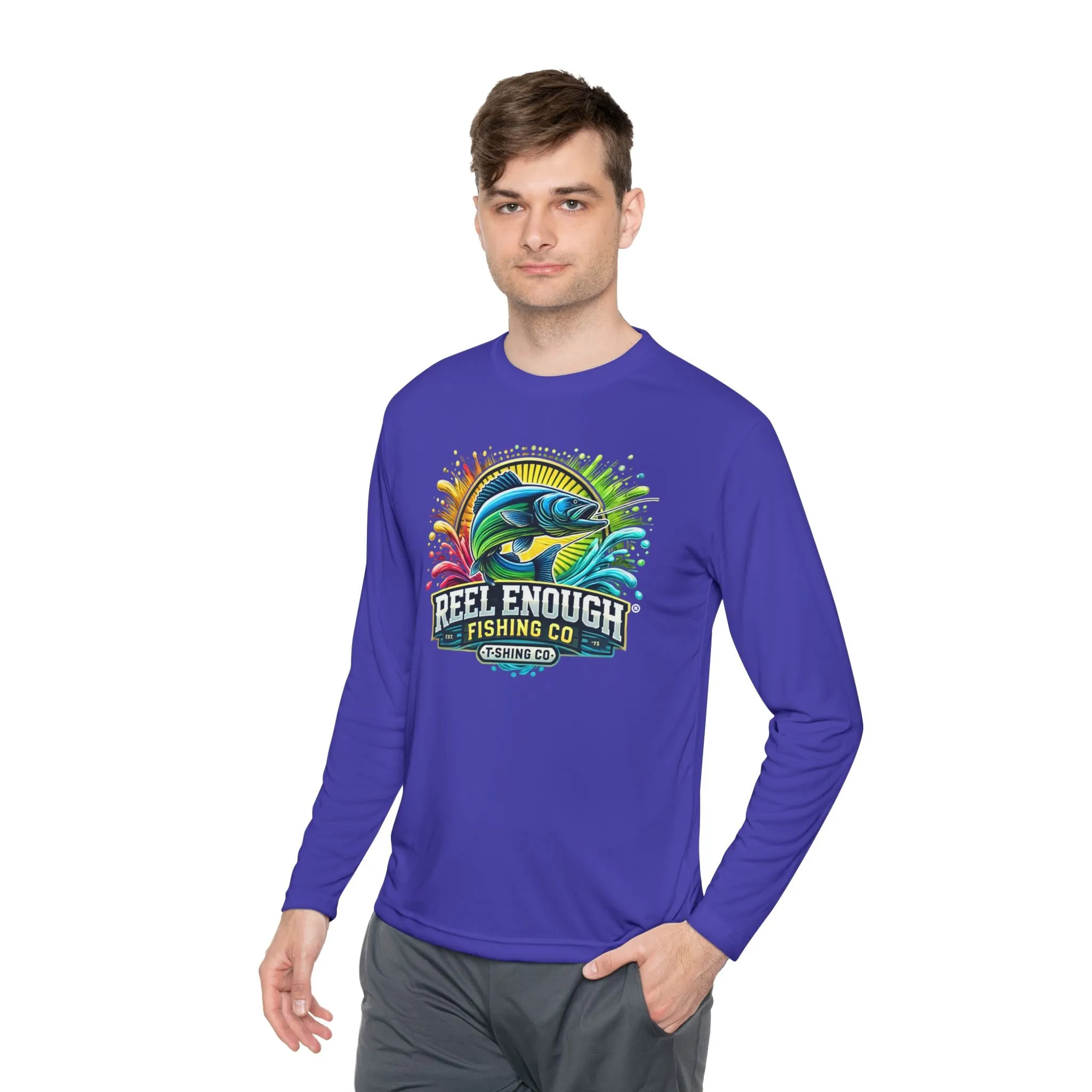 REEL ENOUGH - Unisex Lightweight Long Sleeve Tee