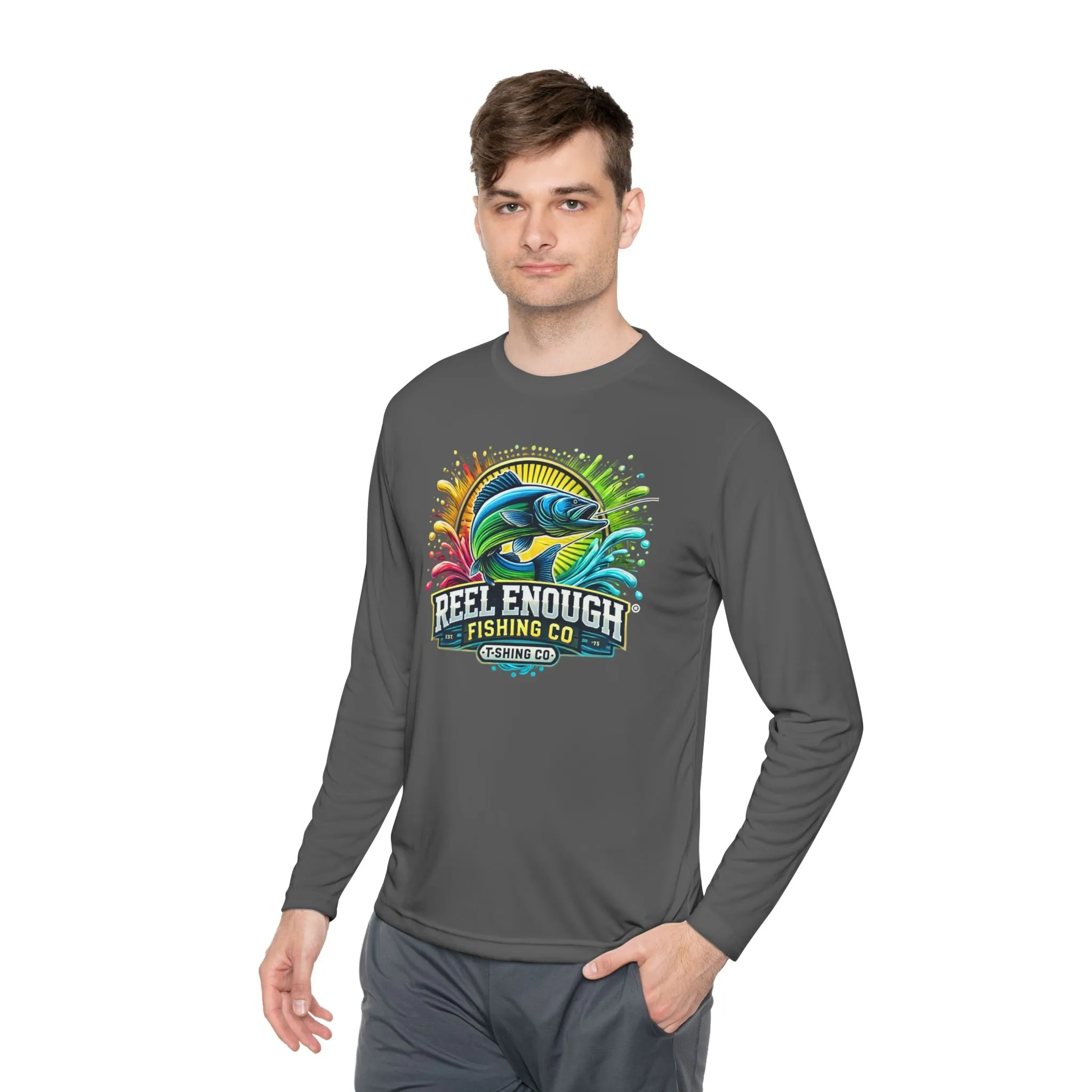 REEL ENOUGH - Unisex Lightweight Long Sleeve Tee
