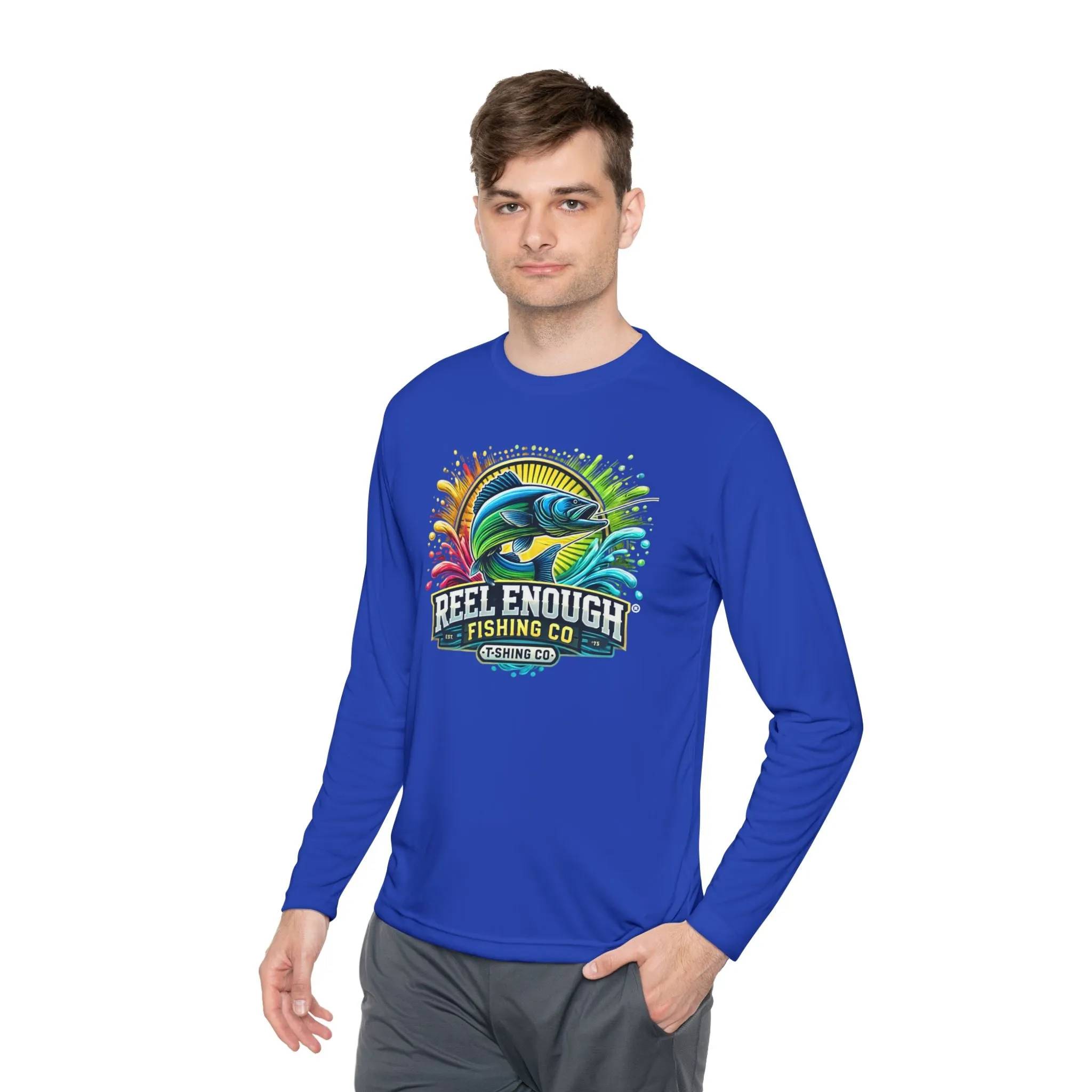 REEL ENOUGH - Unisex Lightweight Long Sleeve Tee