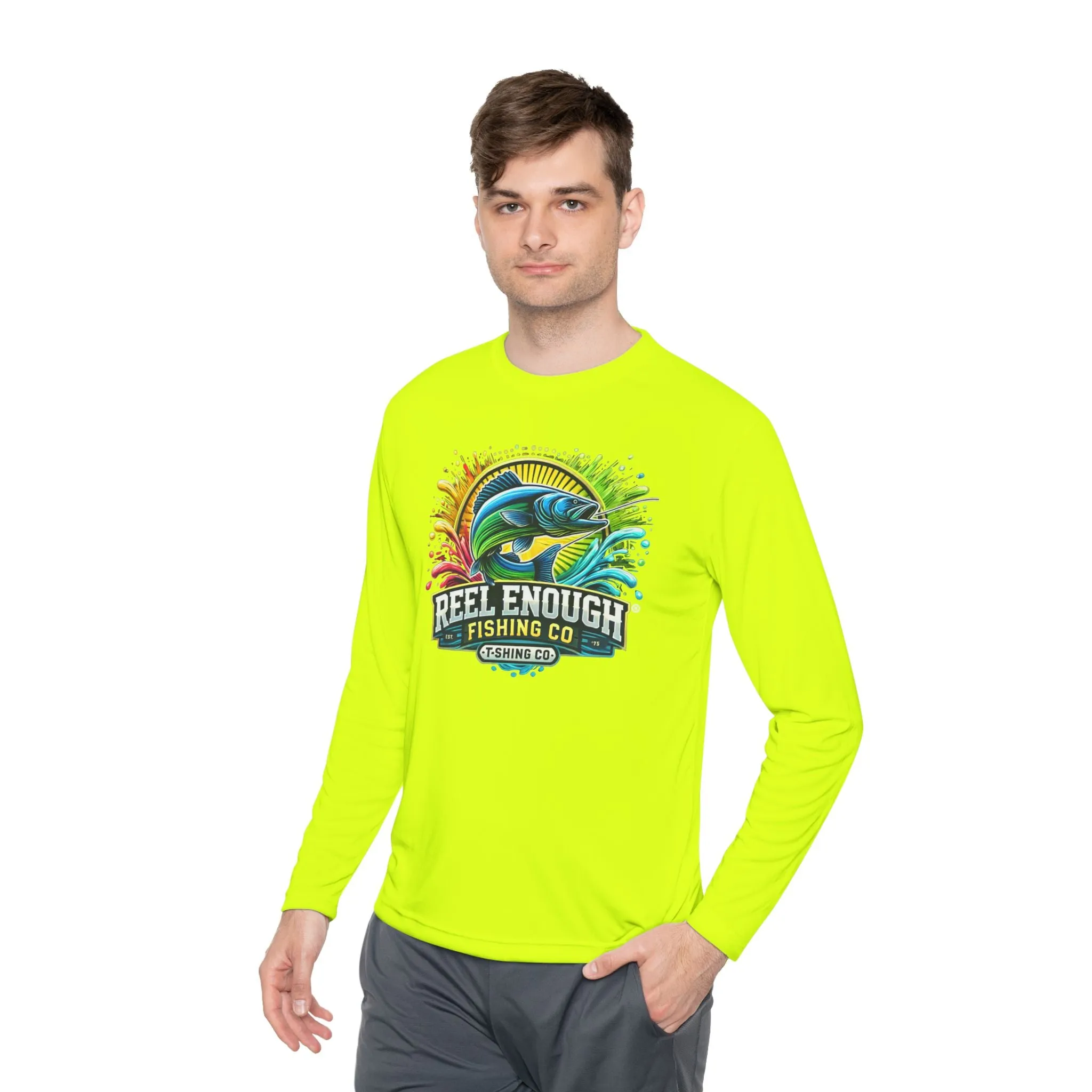 REEL ENOUGH - Unisex Lightweight Long Sleeve Tee