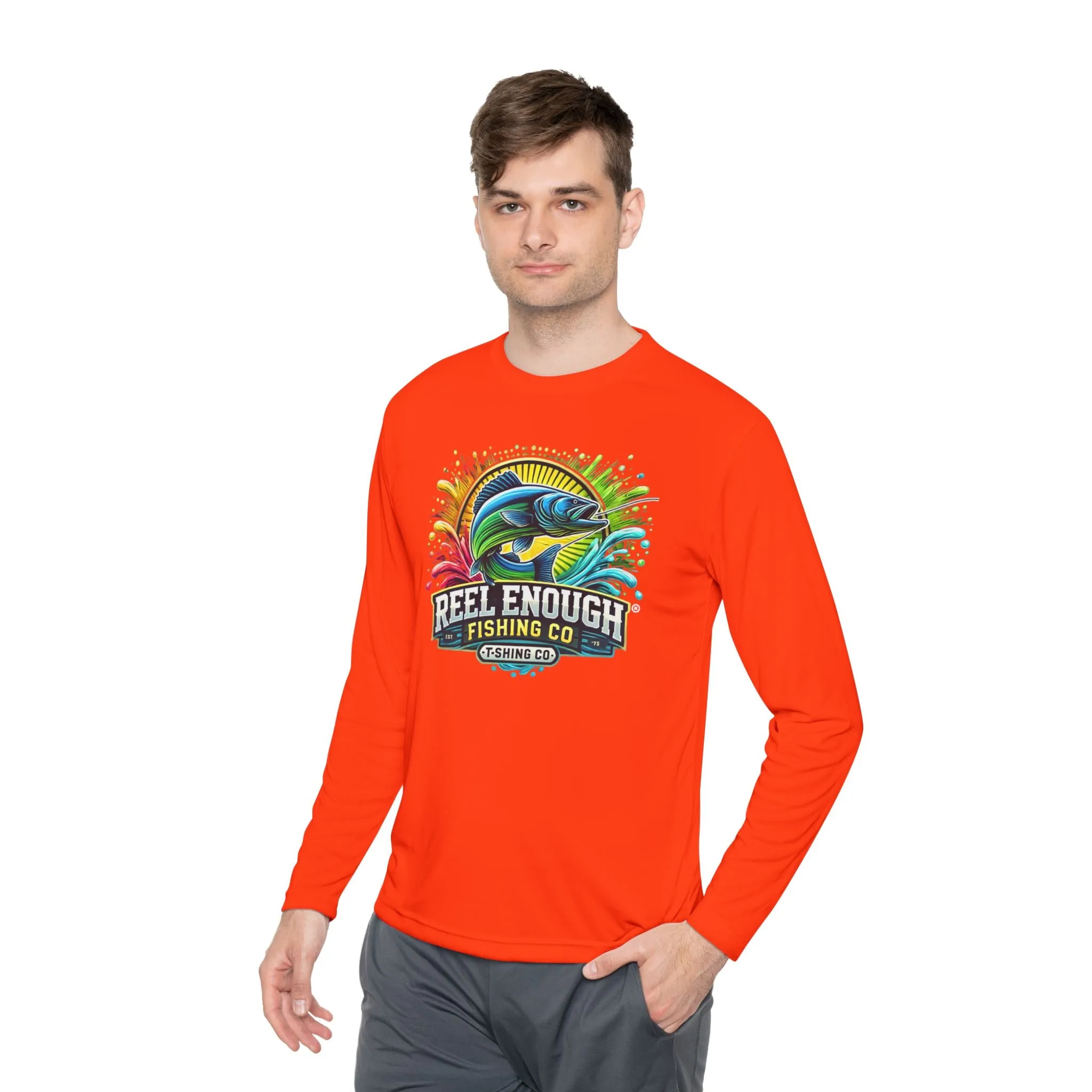 REEL ENOUGH - Unisex Lightweight Long Sleeve Tee