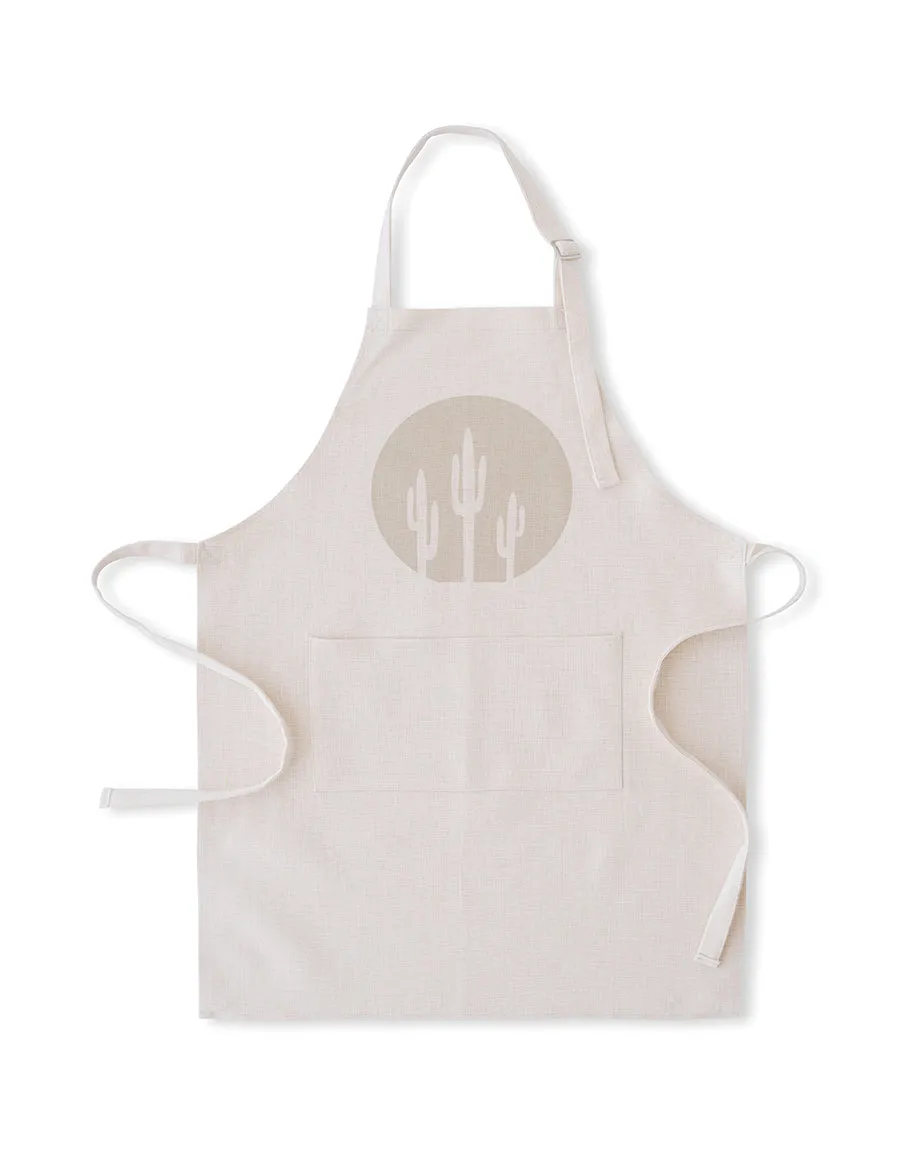 Sage Saguaro Apron, College Student Gift,Mother's Day Gift, Christmas Gift