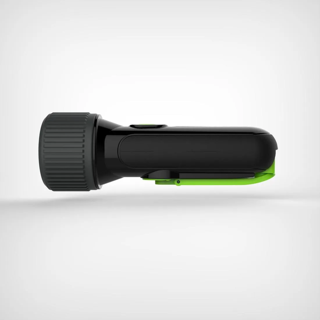 Self-Powered 35 Lumen Waterproof Torch - Black