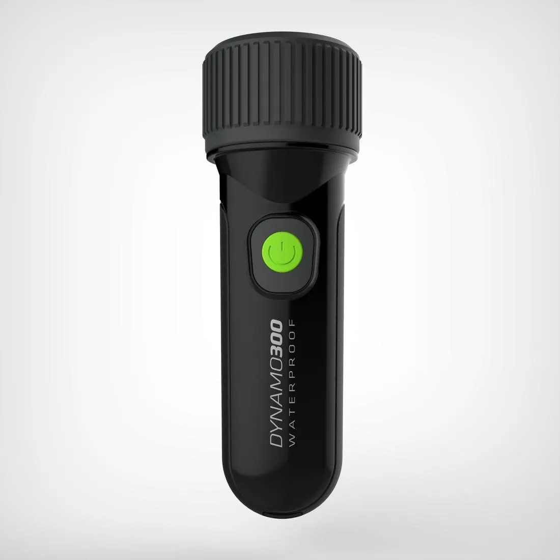 Self-Powered 35 Lumen Waterproof Torch - Black