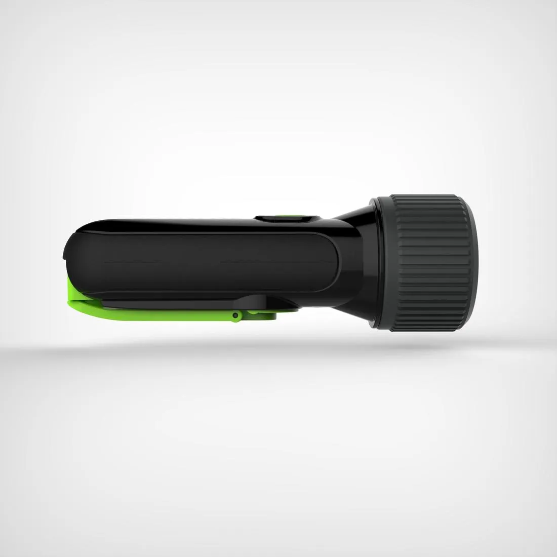 Self-Powered 35 Lumen Waterproof Torch - Black
