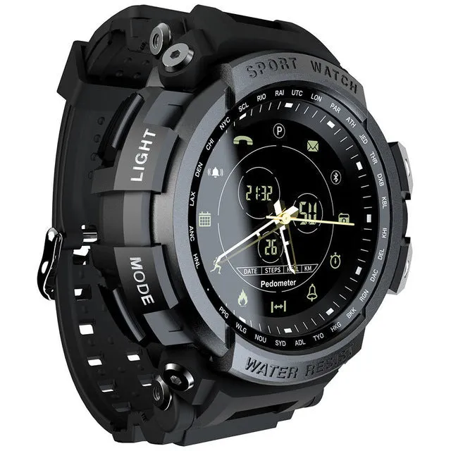 Sports 50m Waterproof Bluetooth men Smart Watch For ios and Android