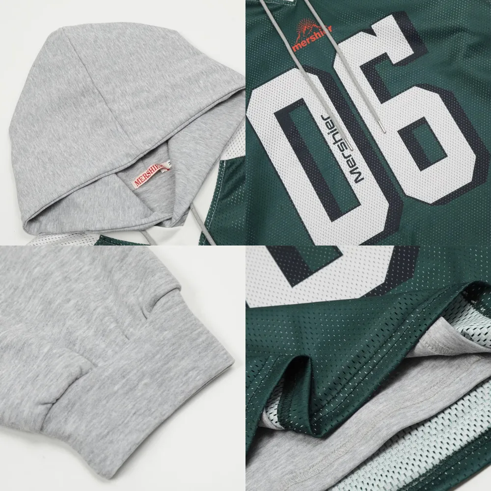 Sports Double Layer Mesh Hoodie