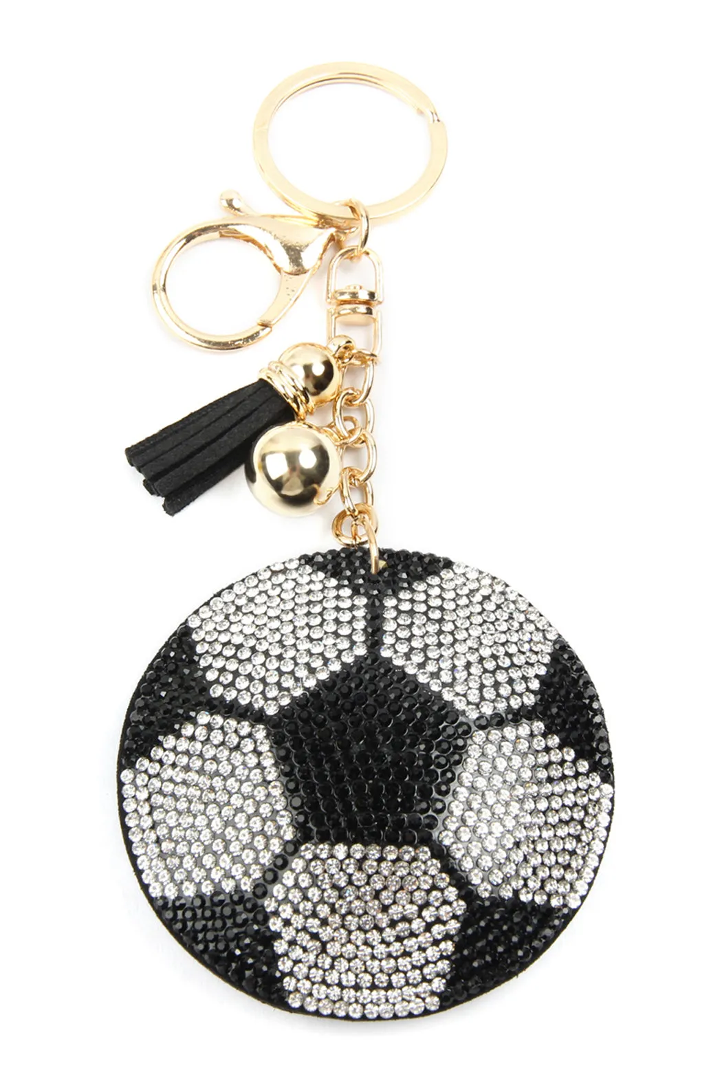 SPORTS RHINESTONE KEYCHAIN