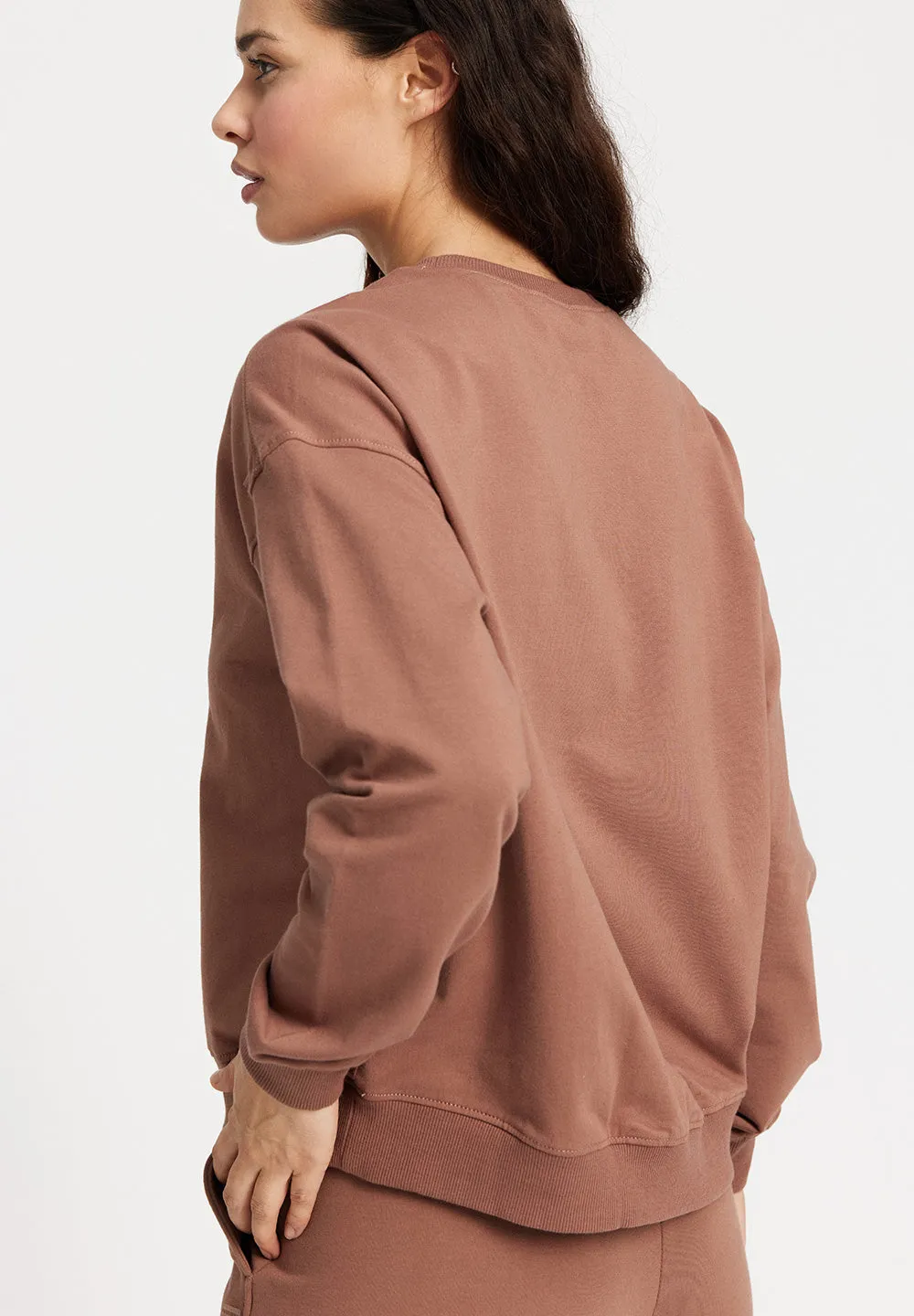 Sweatshirt Ilona - calm earth
