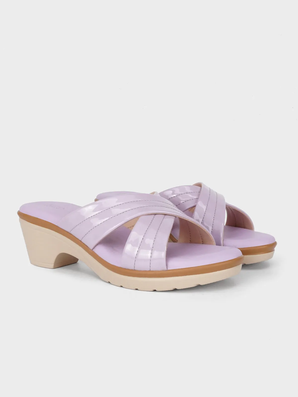 Women's "LIAMA" Crossover Comfort Slippers